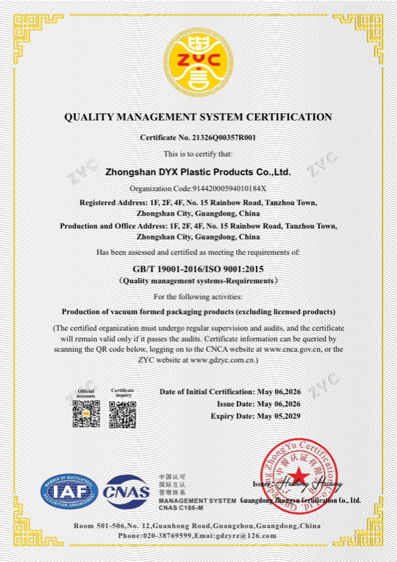 ISO 9001 Certificate